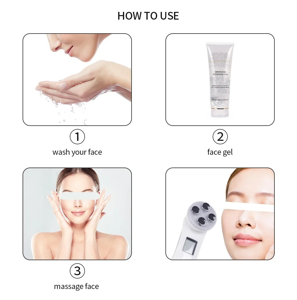 Masseur Facial à photons LED